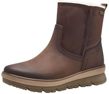 Jana - Veganistische Winterlaarzen - Cognac - Waterafstotend - Comfortabele Pasvorm