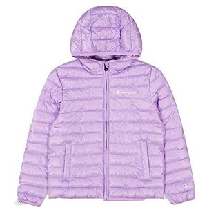 Champion Legacy Outdoor Light Hooded Gewatteerde jas, lavendel, 9-10 jaar, meisjes en meisjes