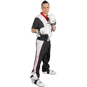 TOP TEN Kickboxbroek, zwart - wit, 130 cm