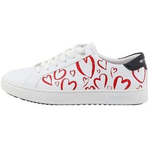 Tom Tailor Damessneakers, wit-marineblauw, 37 EU, Wit Navy, 37 EU