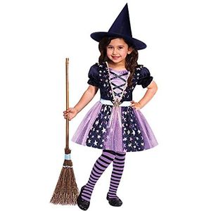 Amscan 9911956 - Meisjes Starlight heksenjurk Halloween kostuum 2-3 jaar