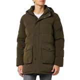 Gewatteerde Parka - Groen - Katoen - Duurzaam Gemaakt