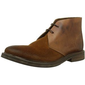 SELECTED Sel Ryan Mix Boot I Heren Laarzen, Bruin (Cognac), 44 EU