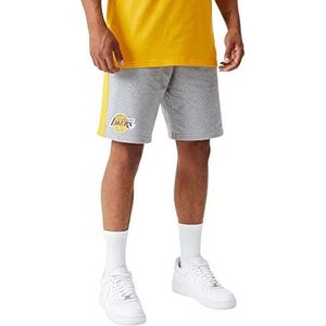 New Era - NBA Los Angeles Lakers Side Panel Shorts - Grijs