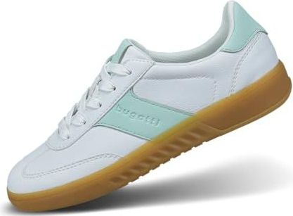 Bugatti - 435-AQJ02 Sneakers - Wit - Lichtgroen - Dames