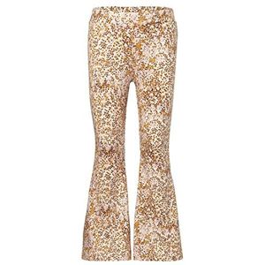 Noppies Meisjesleggings met flared guarulhos allover print, Amber Goud - P888, 92