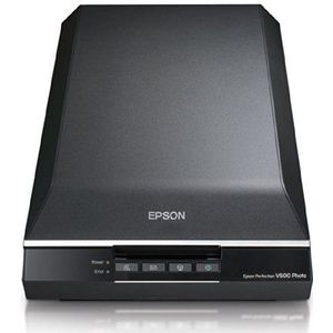 Epson Photo Scanner (Event Manager, Copy Utility Adobe Photoshop), Perfection V600/B11B198032, Zwart/Zilver
