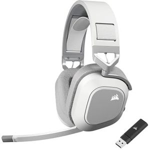 Corsair - HS80 MAX - Gaming Headset - Wit - Draadloos - Multiplatform
