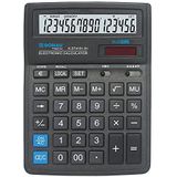 Tafelrekenmachine DONAU TECH/K-DT4161-01 16-cijferige wortelfunctie/199x153x31mm/ Kleur: Zwart/Calculator met 16-cijferige weergave/Dual-Power Solar - batterijwerking/compact ontwerp/ 5 jaar garantie