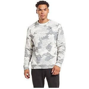 Reebok Identity Modern Camo Fleece Crew Sweatshirt met lange mouwen voor heren