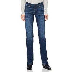 Cross Lauren Jeans voor dames, blauw (deep blue), 25W x 30L