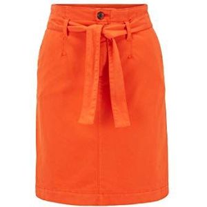 BOSS Briella-d rok voor dames, Oranje (Bright Orange 820)., 34