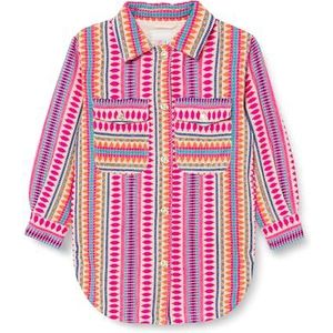NALLY Meisjeshemdjas shirt, meerkleurig roze, 122 cm