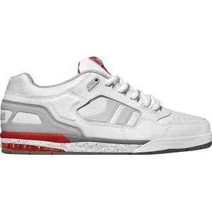 Globe Viper GBVIPER Sportieve sneakers voor volwassenen, uniseks, Wit Wit Rood Grijs 11353, 47 EU
