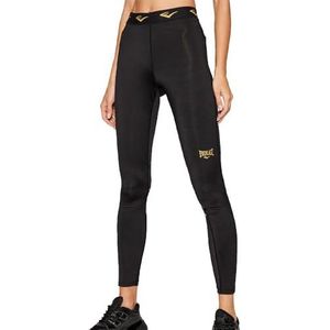 Everlast Leonard Fitness- en sportbroek voor dames, zwart/goud, maat S