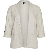 Vero Moda - Jesmilo - Blazer - Groen - 55% LENZING™ ECOVERO™ Viscose, 45% Linnen