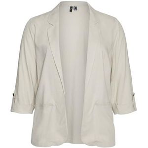 Vero Moda - Jesmilo - Blazer - Groen - 55% LENZING™ ECOVERO™ Viscose, 45% Linnen