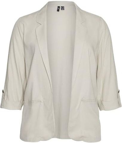 Vero Moda - Jesmilo - Blazer - Groen - 55% LENZING™ ECOVERO™ Viscose, 45% Linnen