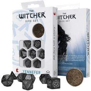 Q-Workshop WYE37 - The Witcher Dobbelset: Yennefer - The Obsidian Star (7)