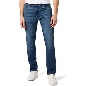 Wrangler Larston Jeans voor heren, blauw (hare), 31W x 34L