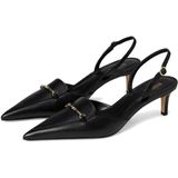 Michael Kors - Lena Slingback Pump - Zwart - Leer - Gespsluiting