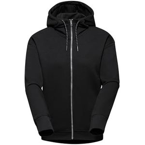 Mammut Dames Ml Hooded Women Midlayer Jacket, zwart, XL