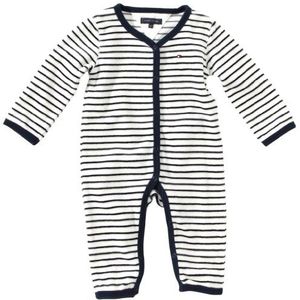 Tommy Hilfiger EZ57101702 / velours strepen BABY COVERALL L/S