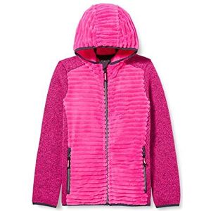 CMP - Kid G Jacket Fix Hood, Girl, Purple Fluo, 110