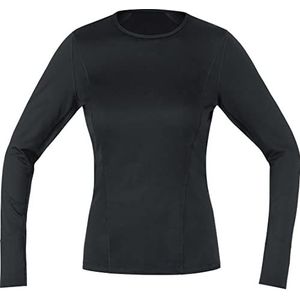 GORE WEAR Ademend thermo-ondershirt voor dames, multisport, M, zwart