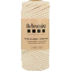 Simpe Twist 'Artemio' katoenen touw 3 mm x 65 m