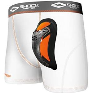 Shock Doctor Heren Ultra Pro Boxer Compressie Shorts met Ultra Cup - - S