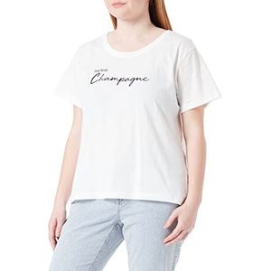 ICHI Dames IHFREIDA SS2 T-shirt, 114201/Cloud Dancer, S