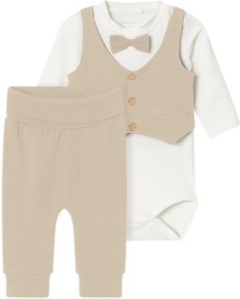 NAME IT Nbmadam Ls Body Set Noos, Island Fossil, Numeric_56, Island Fossil, numeric_56