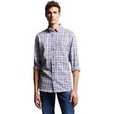 Bugatti - Casual Overhemd - Ruitjes