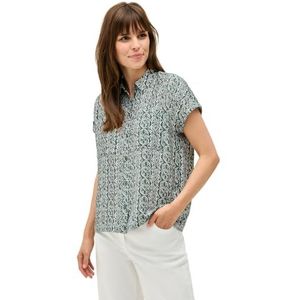 Cecil Damesblouse met patroon, Balmy Khaki, L