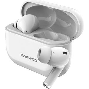 TWS in-ear hoofdtelefoon, Bluetooth 5.0, ruisonderdrukking, geïntegreerde microfoon, ideaal voor gesprekken en muziek.