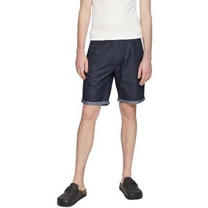 QS - Bermuda - Blauw - Regular Fit