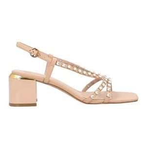 PINKO Nappa sandalen, dames, nude, 37 EU, Naakt, 37 EU