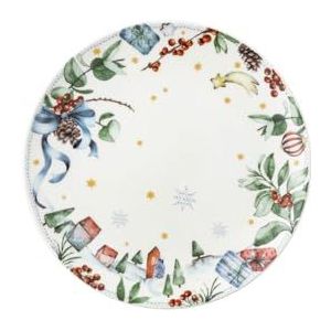 Hutschenreuther - Kerstbord - 22 cm - Alle Jahre Wieder - Kwaliteitsporselein