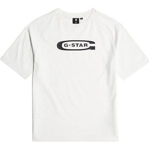 G-STAR Jongens s Raglan Loose T-shirt, wit (Buff D25539-01-1358), 8 Jaar
