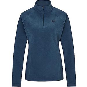 Ziener Jemila Skipullover voor dames, skirolli, functioneel shirt | lange mouwen, ademend, fleece, warm, marineblauw, 44