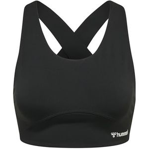 Hummel - Grace - Sportbeha - Zwart - Duurzame Dubbelgebreide Stof