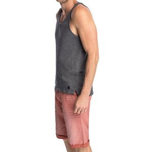 ESPRIT Heren Tank GMDDYESLUB mouwloos vest, Grey (Moon Shadow), XXL