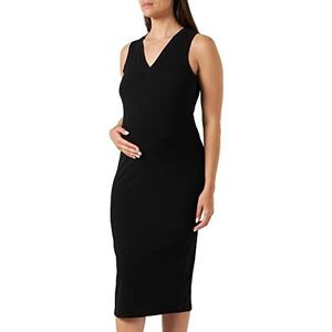 Supermom Damesjurk Granite Mouwloze jurk, Black-P090, M, Black - P090, 38