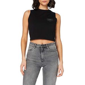 Gianni Kavanagh Black Core Crop Top voor dames