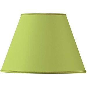 Conische stof lampenkap diameter 45 x 23 x 30 cm helder groen