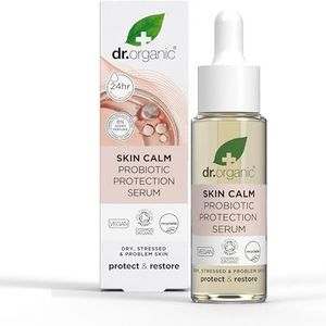 Dr Organic - Skin Calm - Serum - 30ml - Voor Roodheid, Droge, Gevoelige & Prikkelbare Huid