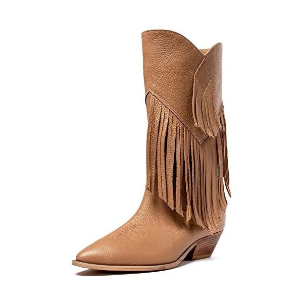 Maat 7 M Schoenen damesschoenen Laarzen Cowboy & Westernlaarzen Acme Womens Vintage Cowboy Western Inleg Laarzen Dubbelzijdig 