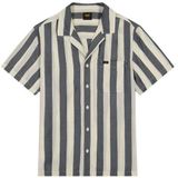 Lee - Resort Overhemd - Ecru - Korte Mouwen