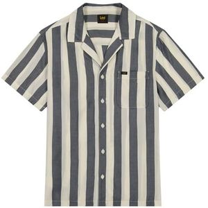 Lee - Resort Overhemd - Ecru - Korte Mouwen